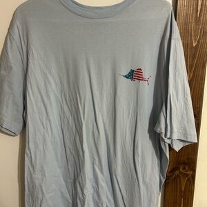 Caribbean Light Blue Marlin Graphic Tee